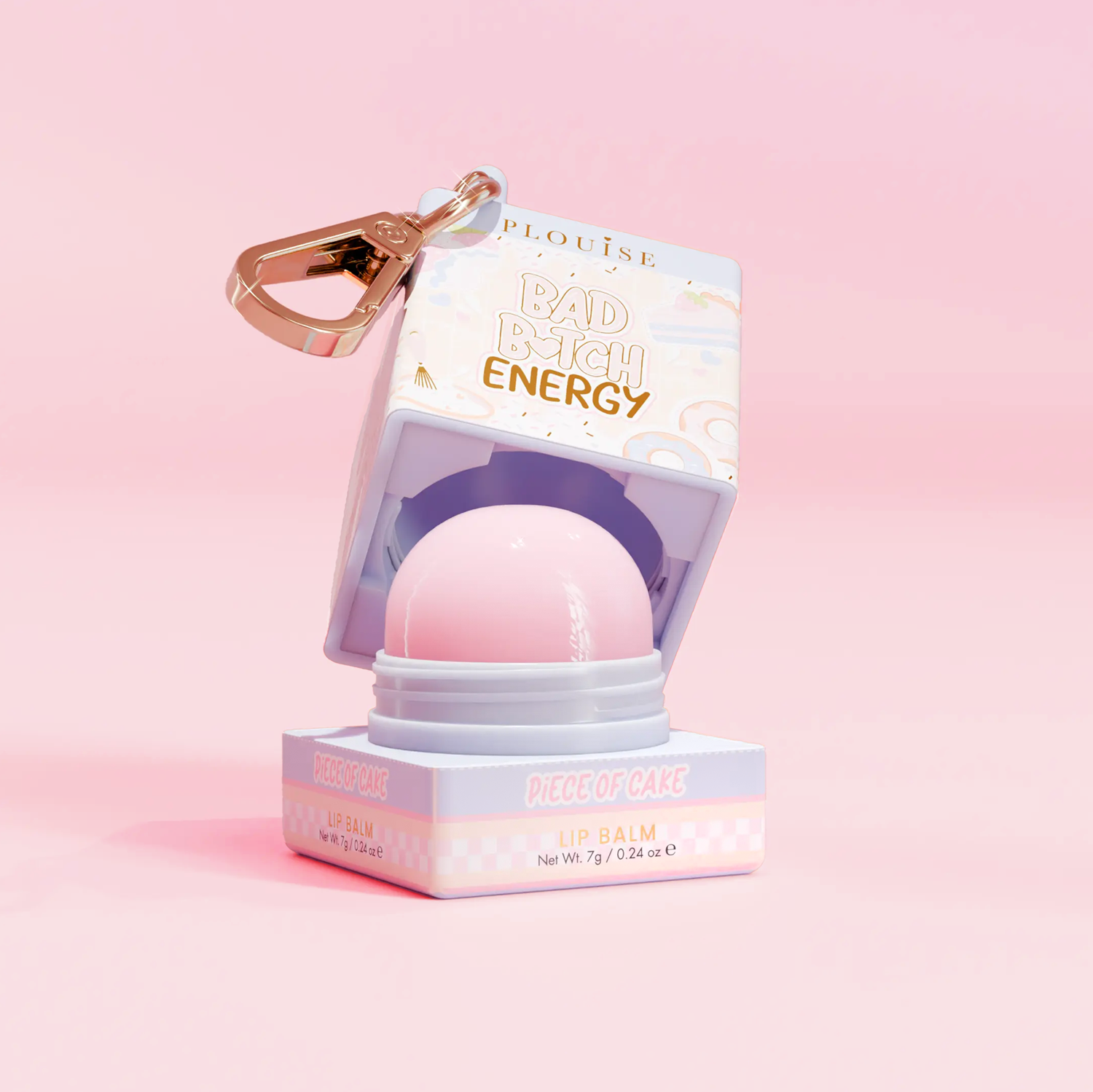 P.Louise Bad Bitch Energy Keychain Lip Balm - Image 9