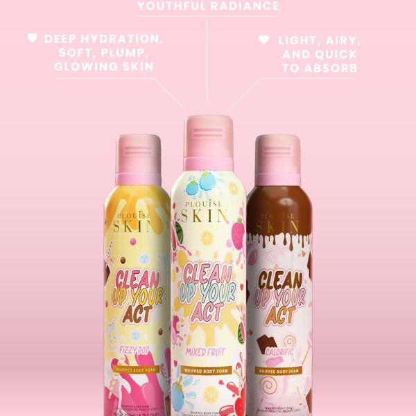 P.Louise Clean Up Your Act Whipped Body Foam Trio