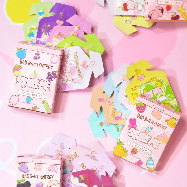 P.Louise Squirt Me Lip Oil Refill Sachet Packs 2ml