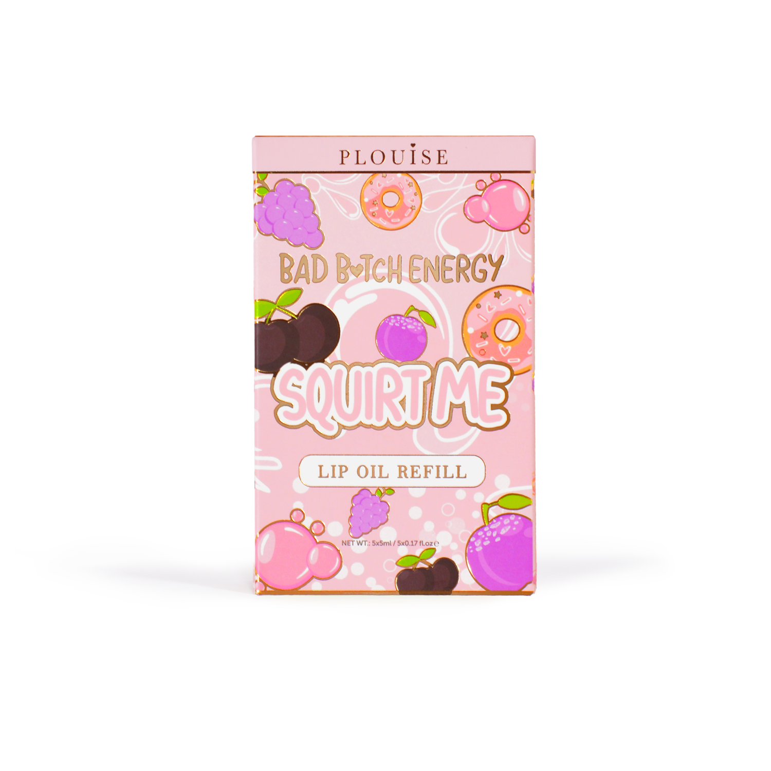 P.Louise Squirt Me Lip Oil Refill Sachet Packs 5ml - Image 4