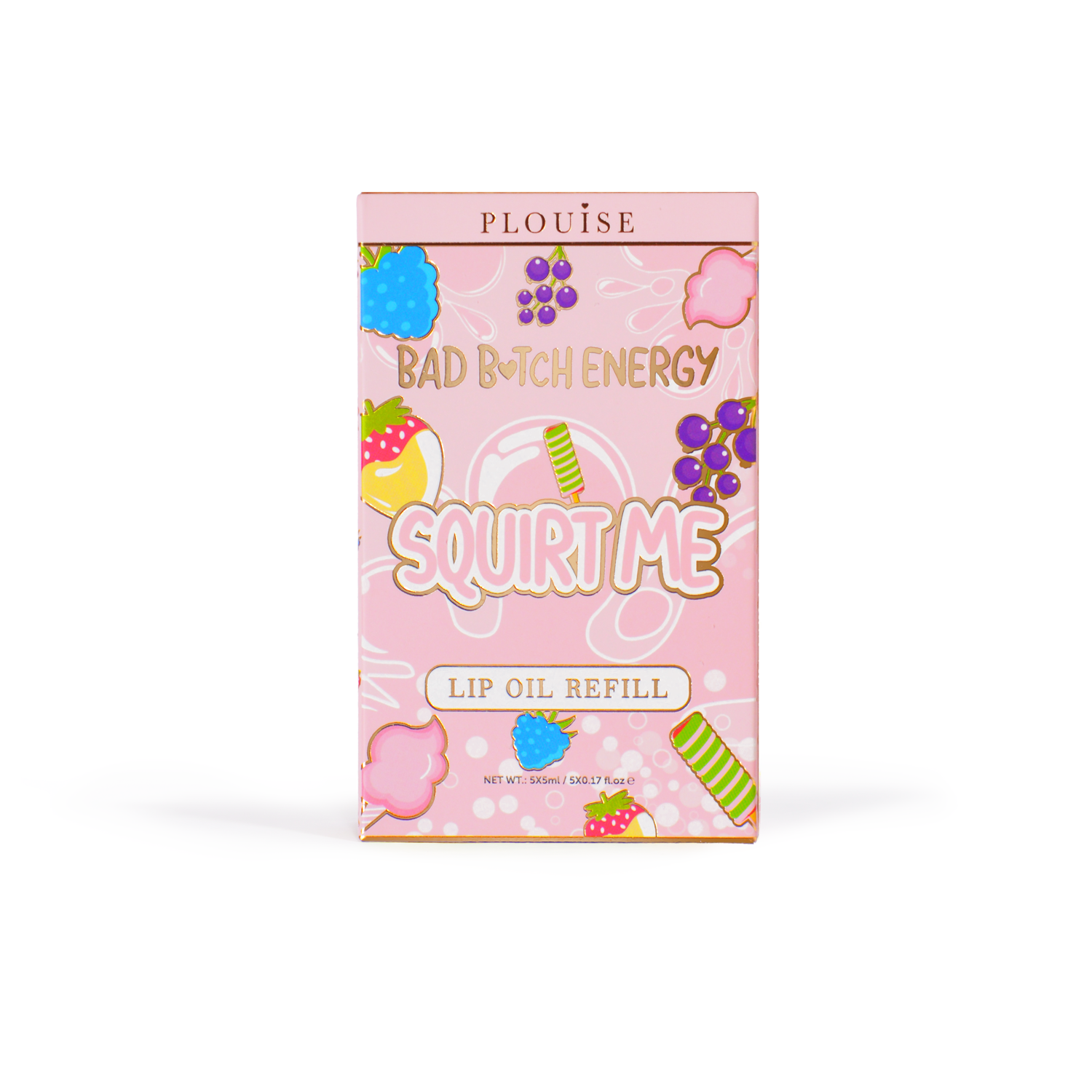 P.Louise Squirt Me Lip Oil Refill Sachet Packs 5ml - Image 3