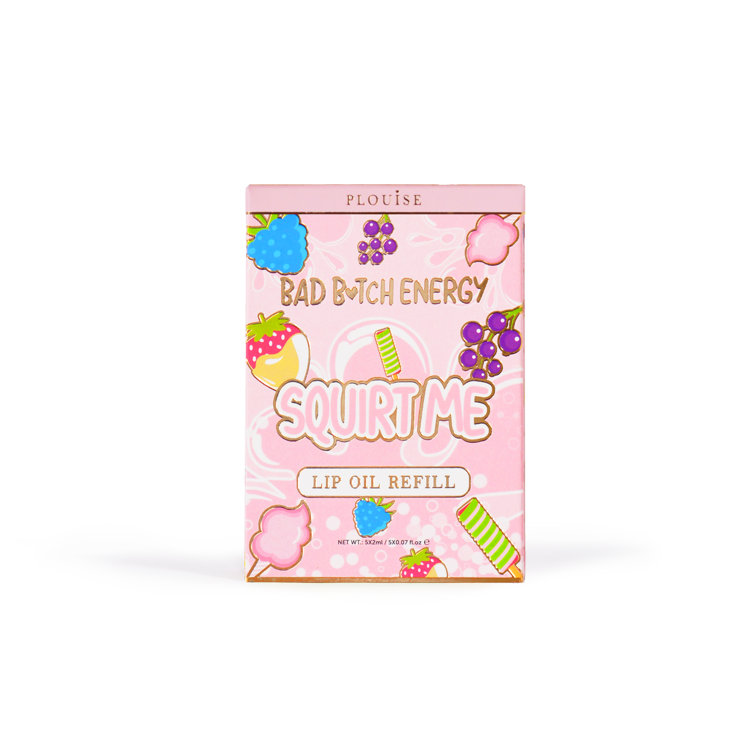 P.Louise Squirt Me Lip Oil Refill Sachet Packs 2ml - Image 4