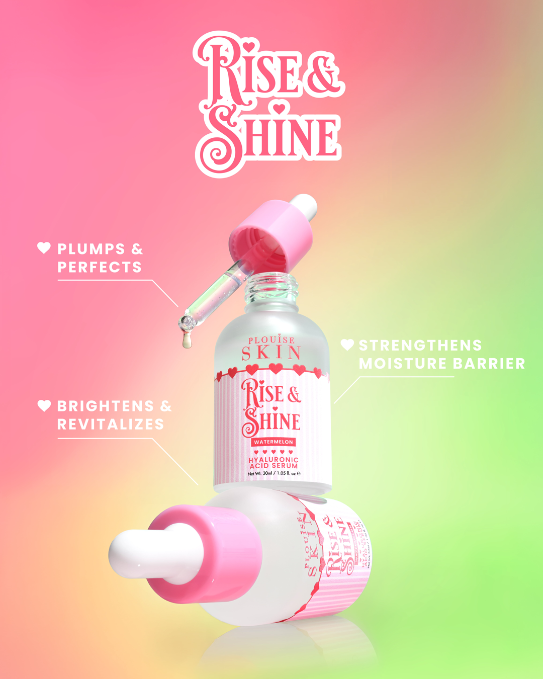 P.Louise Rise and Shine Hyaluronic Acid Serum - Image 2